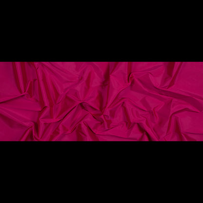 Polyester Taffeta - Plain Dyed Fuchsia - Bellamy Collection Folded