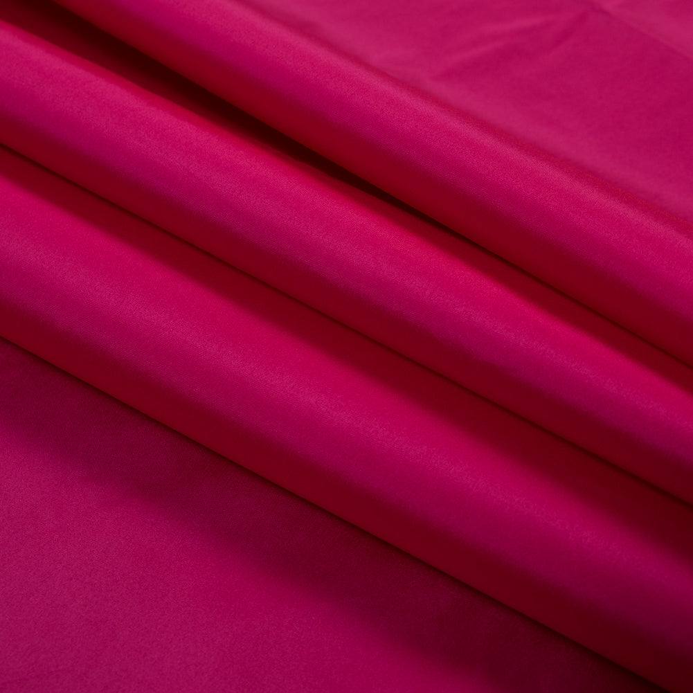 Polyester Taffeta - Plain Dyed Fuchsia - Bellamy Collection Detail