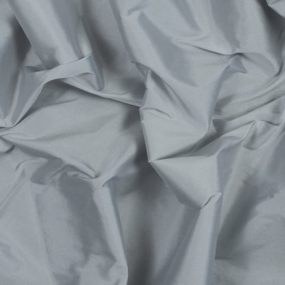 Polyester Taffeta - Plain Dyed Silver - Bellamy Collection
