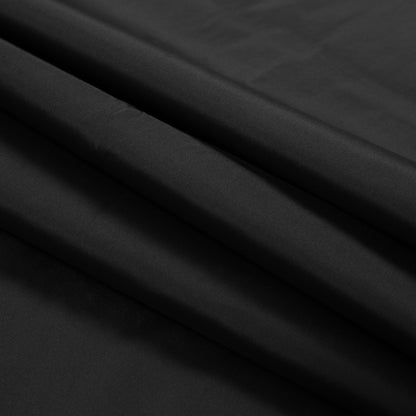 Polyester Taffeta - Plain Dyed Black - Bellamy Collection Detail