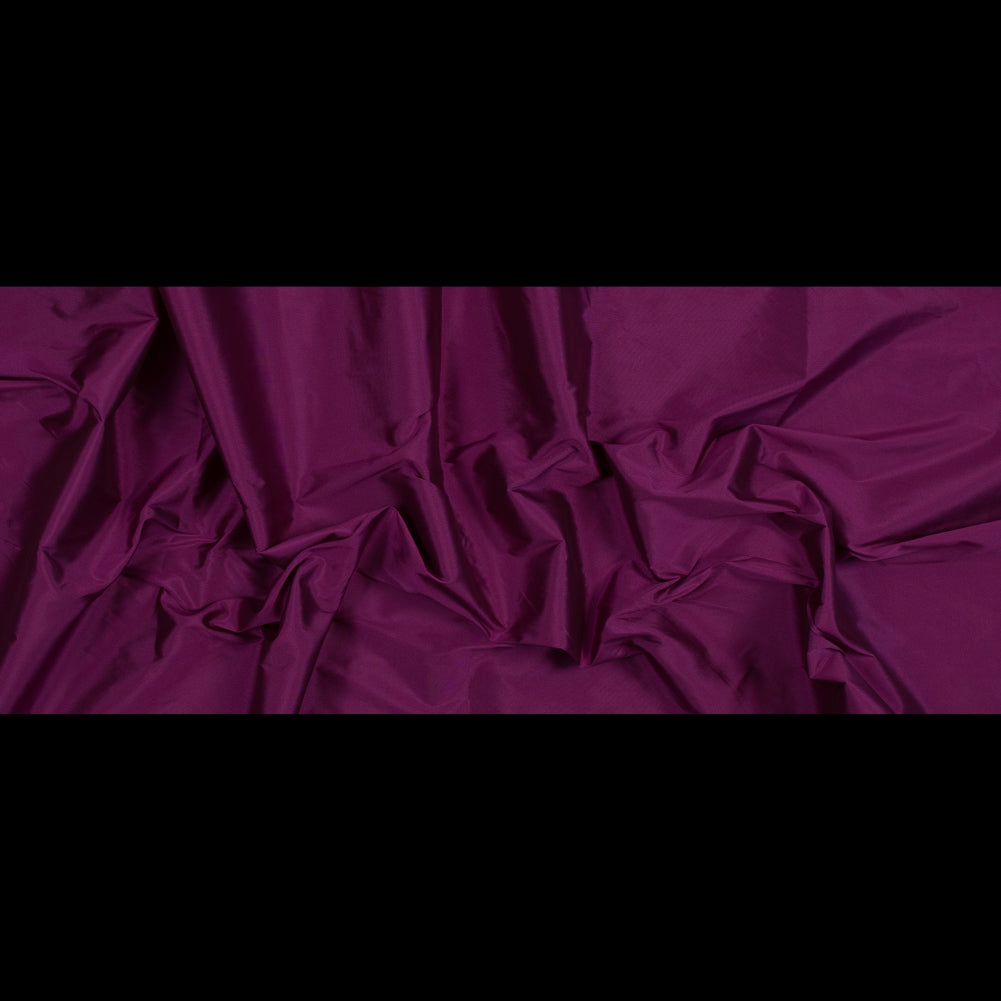 Polyester Taffeta - Plain Dyed Magenta - Bellamy Collection Folded
