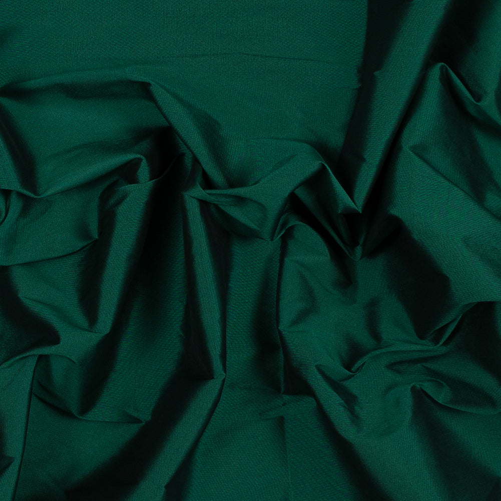Polyester Taffeta - Plain Dyed Emerald Green - Bellamy Collection