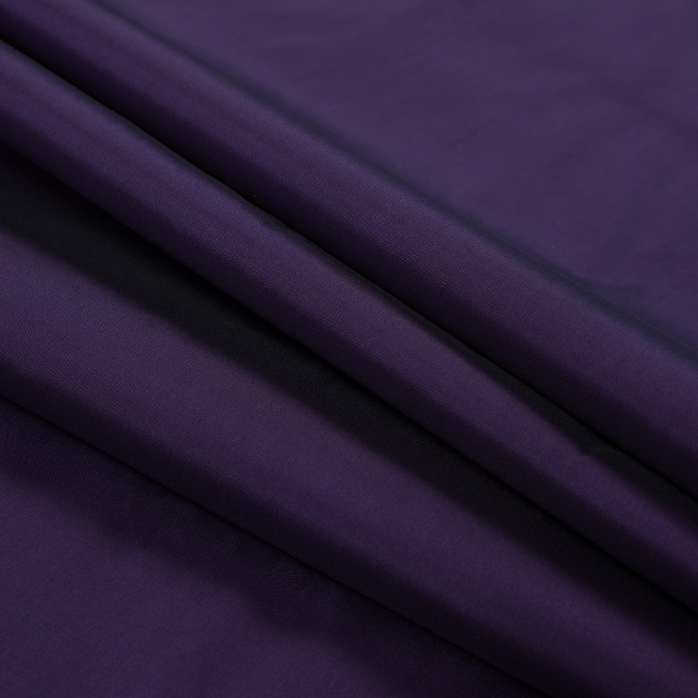 Polyester Taffeta - Plain Dyed Purple - Bellamy Collection Detail