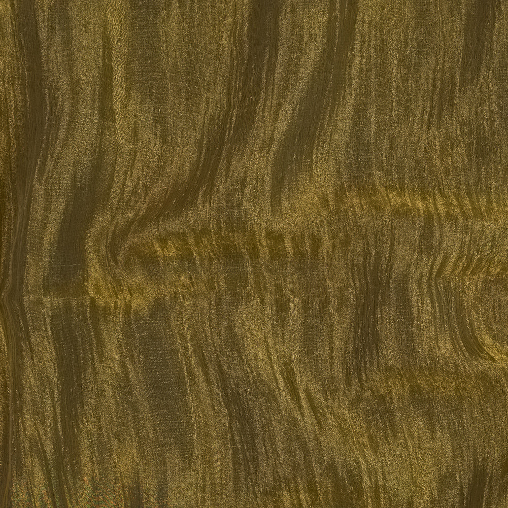 Crushed Nylon Organza - Gold