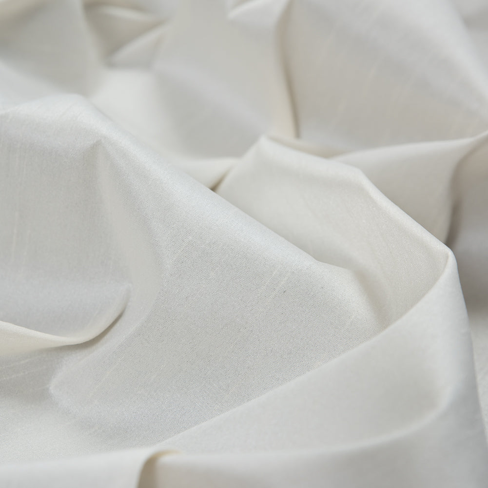 Polyester Shantung - Ivory - Eirian Collection Full