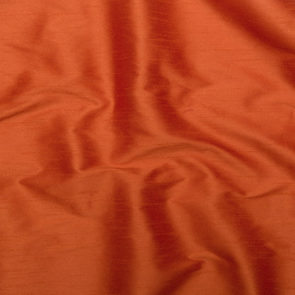 Polyester Shantung - Burnt Orange - Eirian Collection