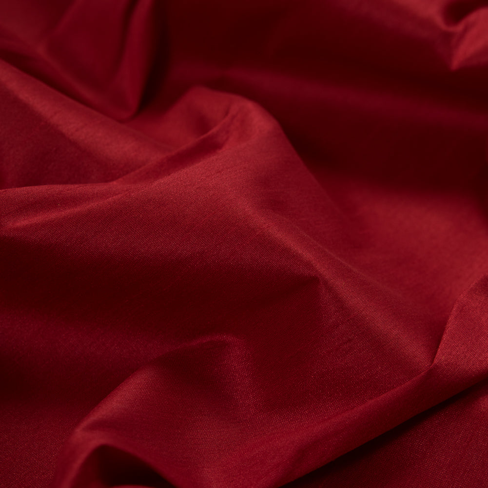 Polyester Shantung - Red - Eirian Collection Detail