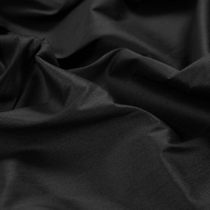 Polyester Shantung - Black - Eirian Collection Full