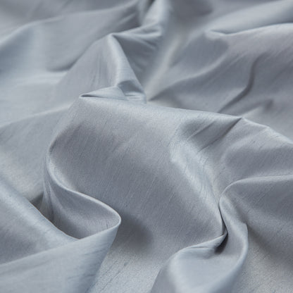 Polyester Shantung - Silver - Eirian Collection Full