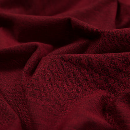 Red and Black Duo-Tone French Terry Full