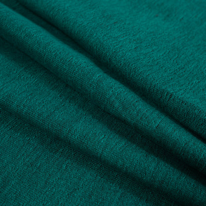 Turquoise and Black Duo-Tone French Terry Detail