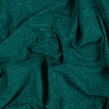 Turquoise and Black Duo-Tone French Terry