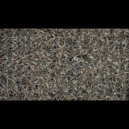 Designer Novelty Gray and Brown Felted Lace with Rope Design Full