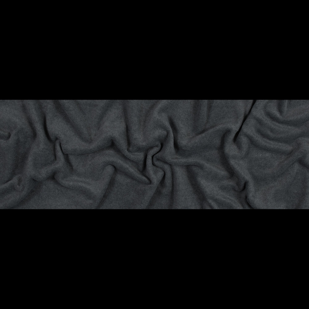 No-Pill Polyester Fleece - Charcoal Heather - Shropshire Collection Folded