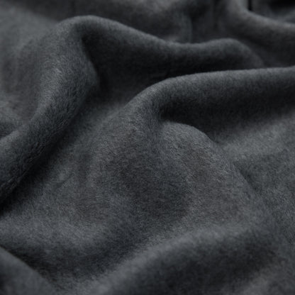 No-Pill Polyester Fleece - Charcoal Heather - Shropshire Collection Full