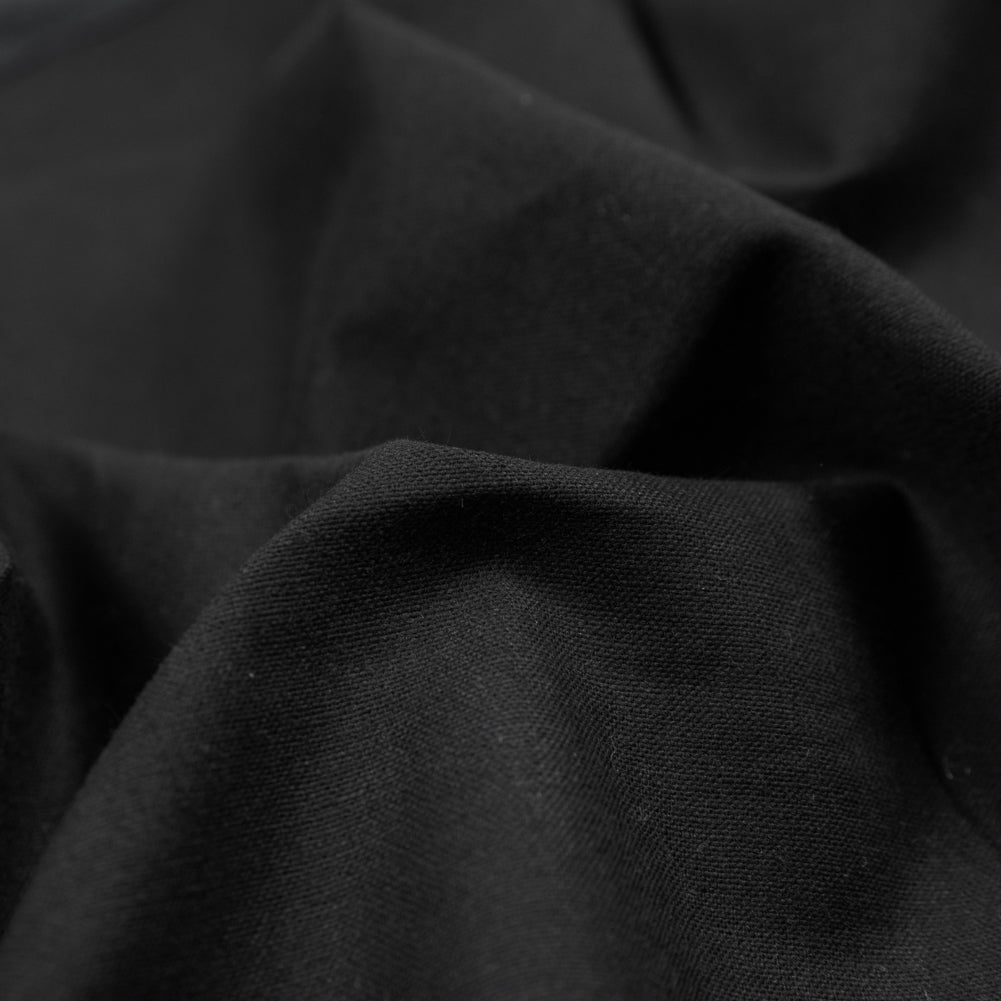Brushed Cotton Duvetyne 9oz - Black Full