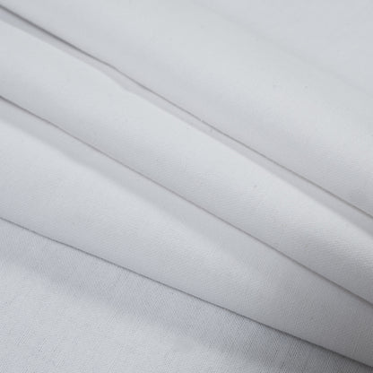 Brushed Cotton Duvetyne 9oz - White Folded
