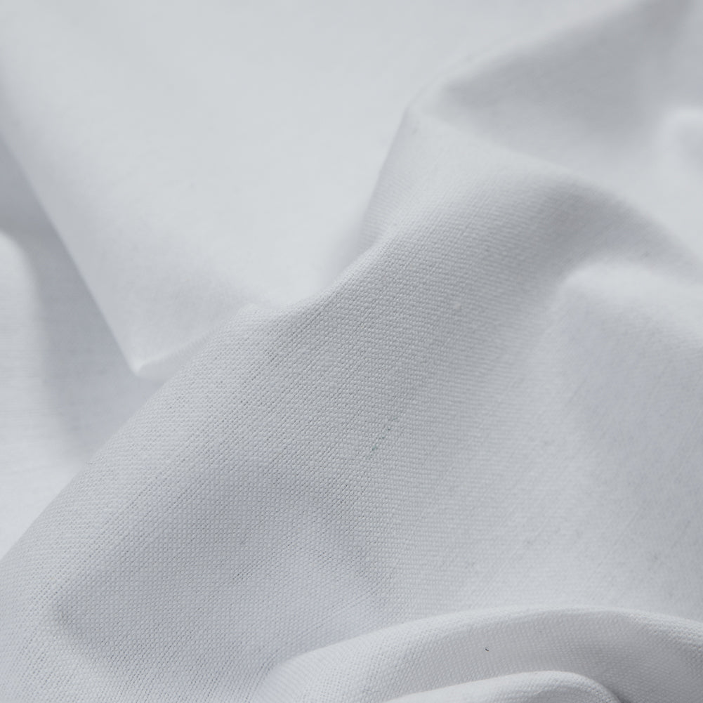 Brushed Cotton Duvetyne 9oz - White Detail