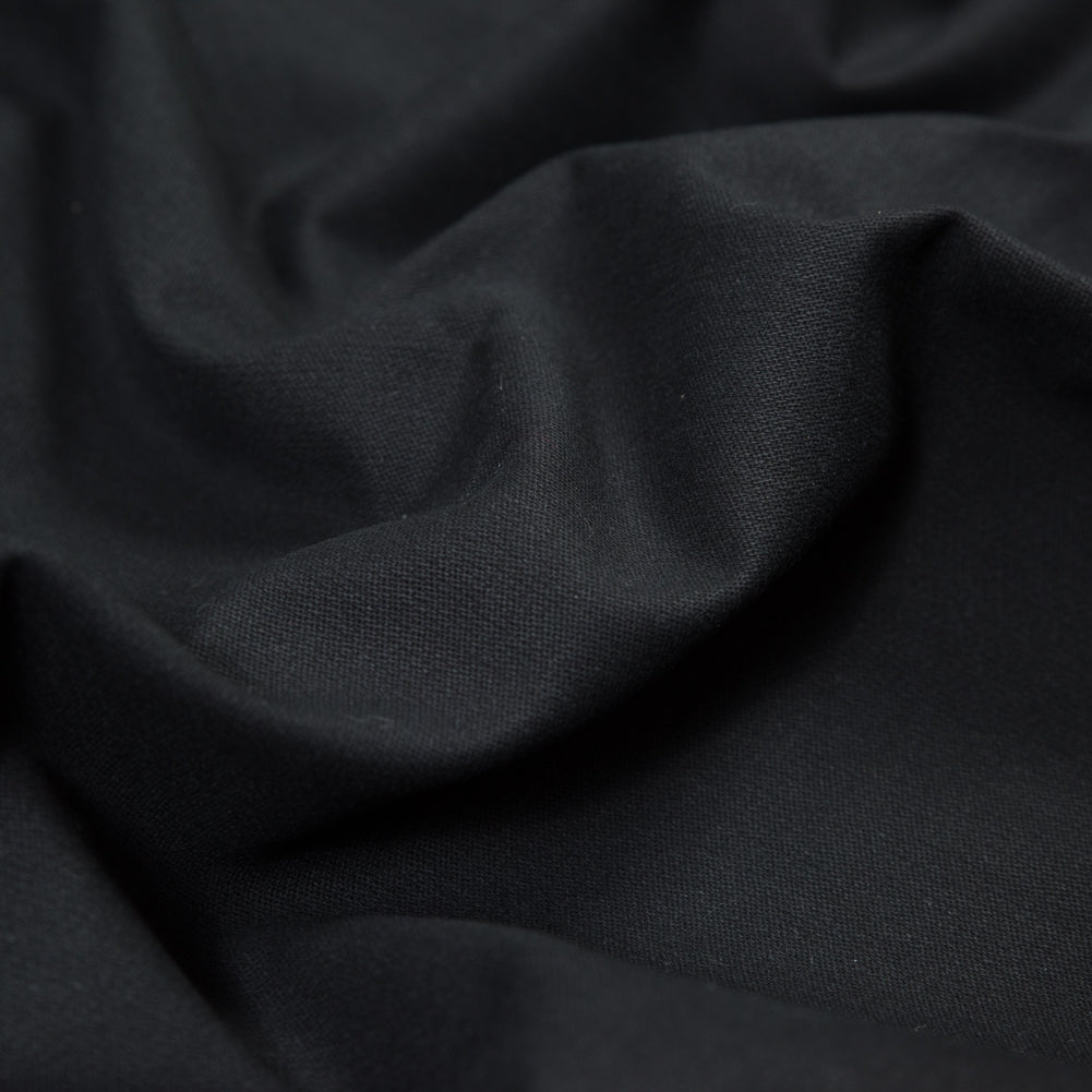 Brushed Cotton Duvetyne 16oz - Black Full