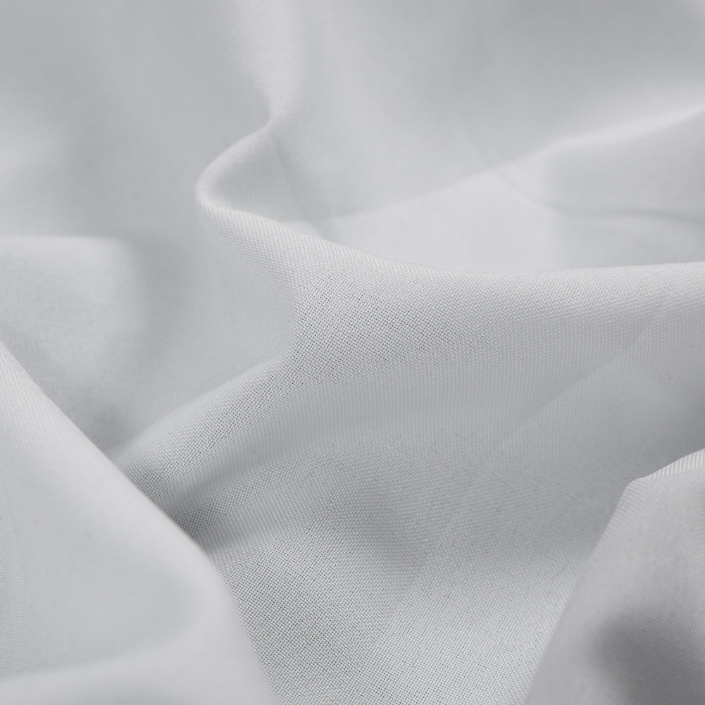 Polyester Poplin - White Full