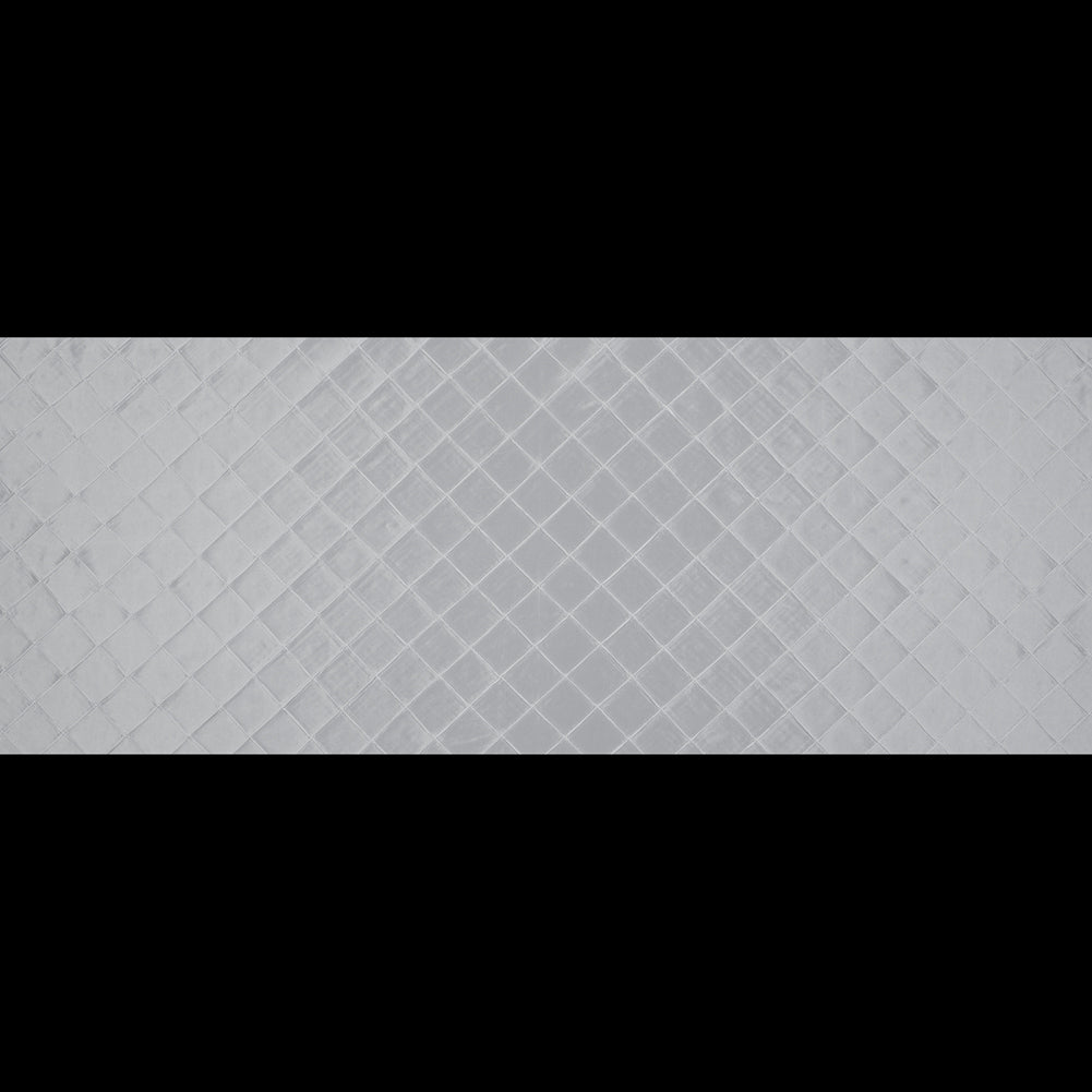 White Pintuck Satin Folded