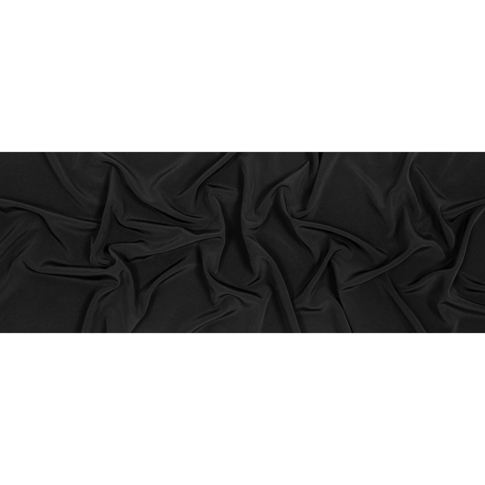 Polyester Peachskin - Black Full