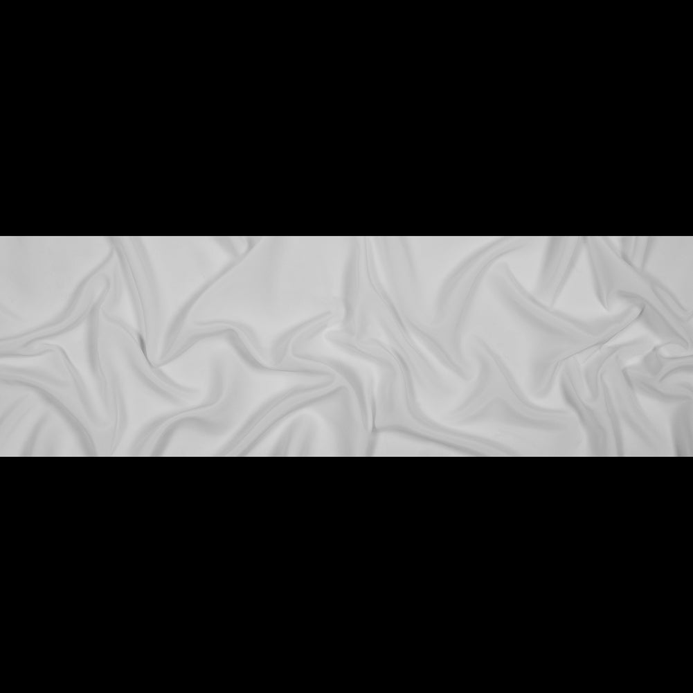 Polyester Peachskin - White Full