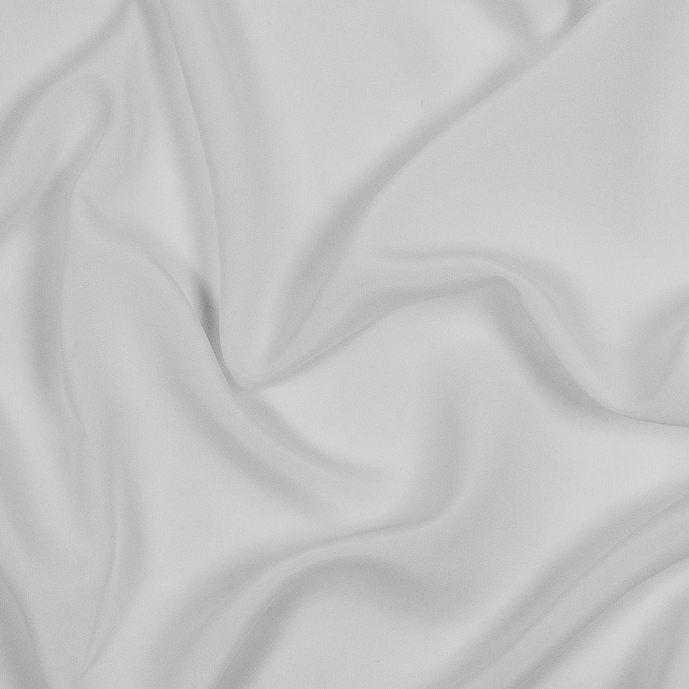 Polyester Peachskin - White