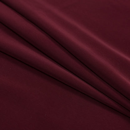 Polyester Peachskin - Dark Burgundy Folded