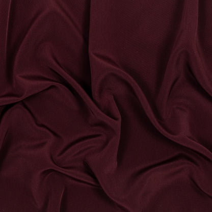 Polyester Peachskin - Dark Burgundy