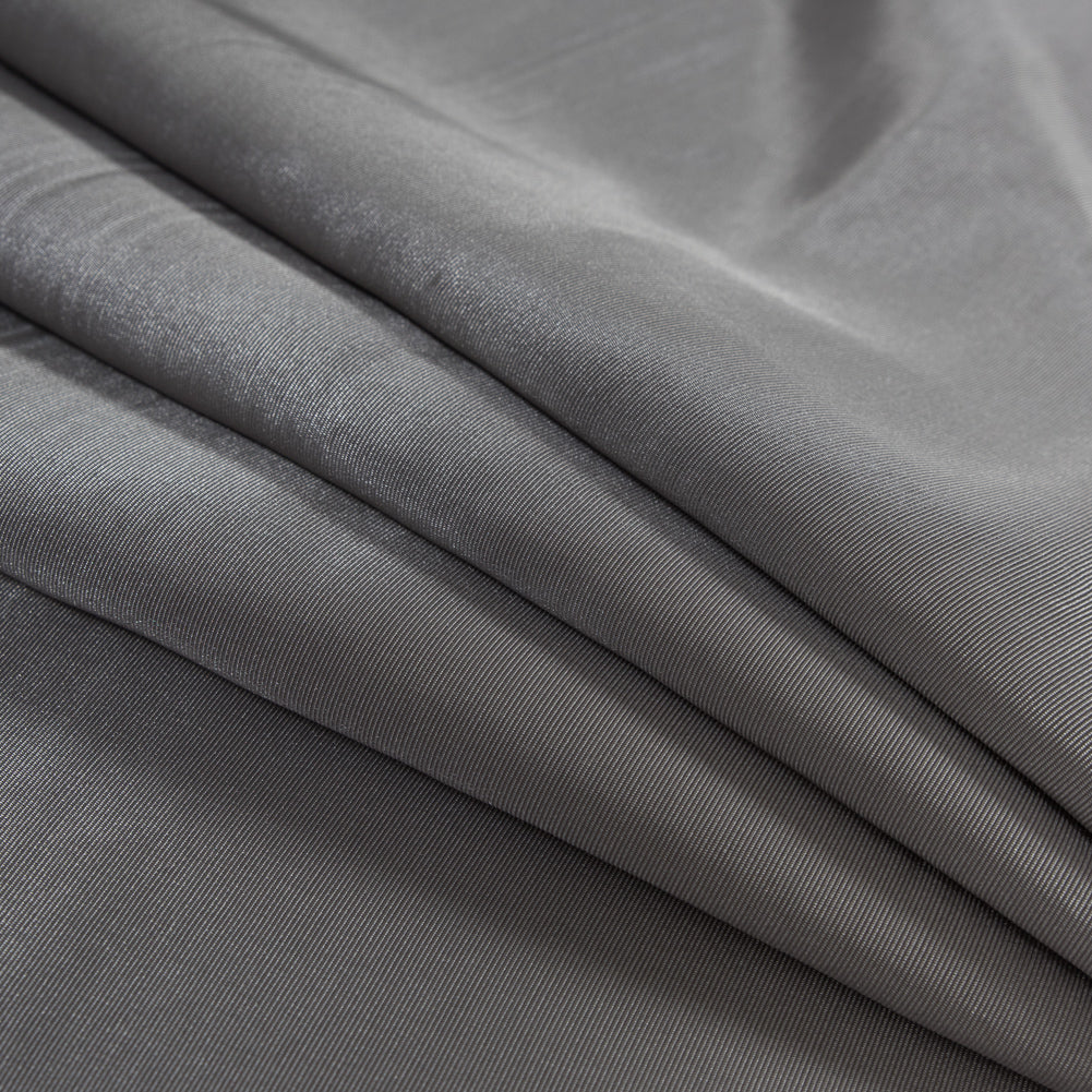 Flame Retardant Polyester Bengaline - Silverado Folded