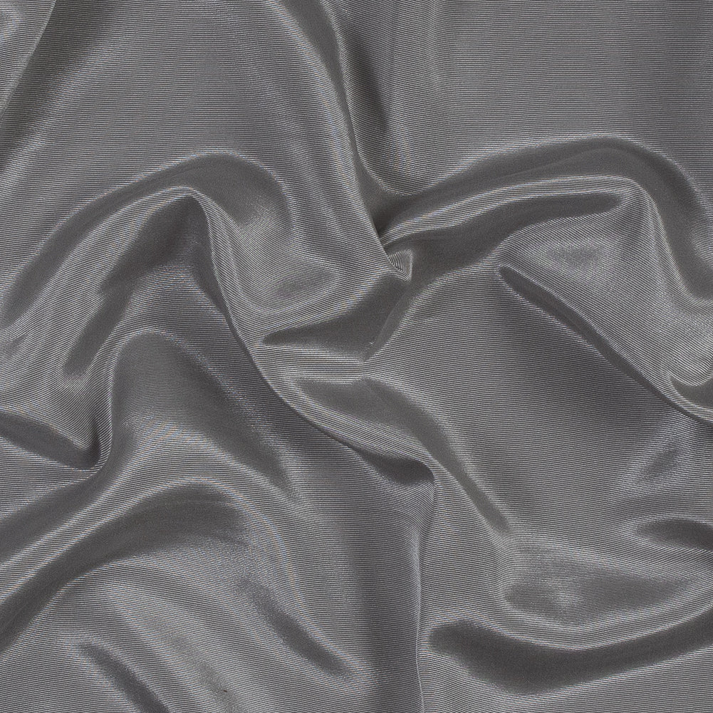 Flame Retardant Polyester Bengaline - Silverado