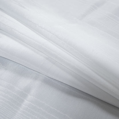 Polyester Moire Bengaline - Ultra White - Florence Collection Folded