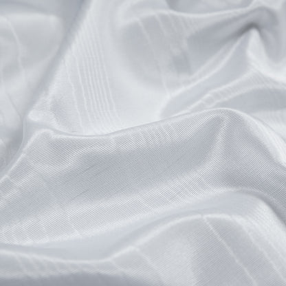 Polyester Moire Bengaline - Ultra White - Florence Collection Detail