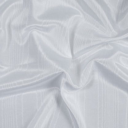 Polyester Moire Bengaline - Ultra White - Florence Collection