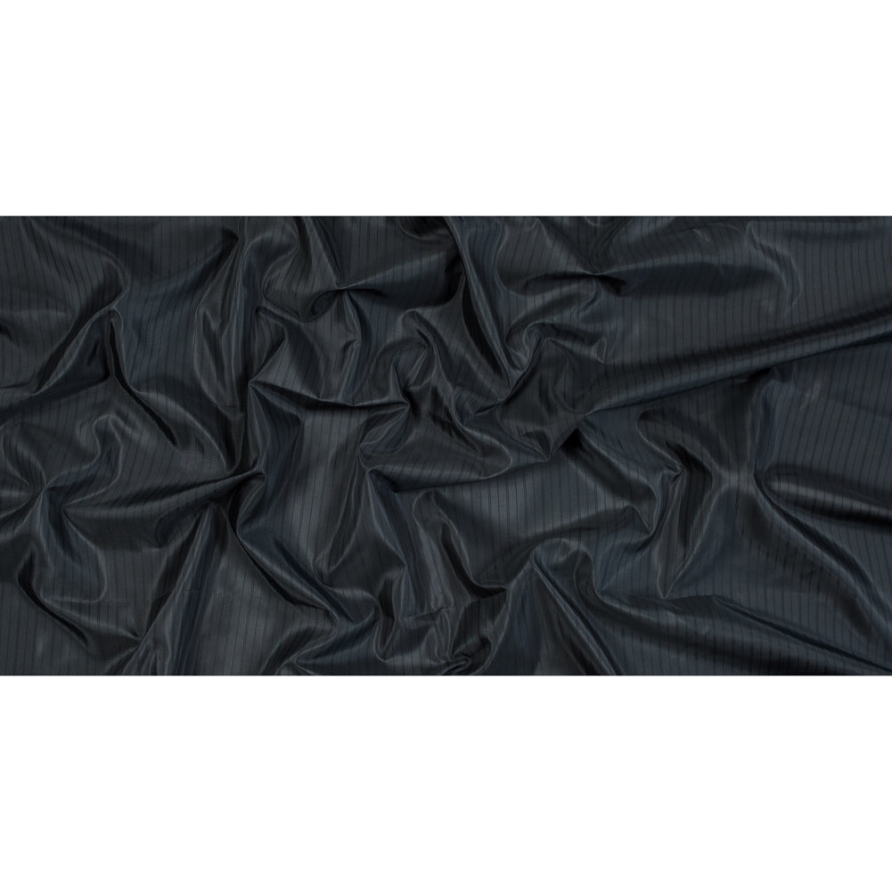 Pewter and Charcoal Striped Acetate Lining Full