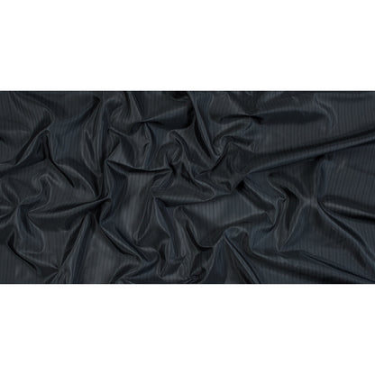Pewter and Charcoal Striped Acetate Lining Full