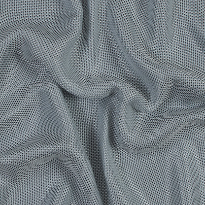 Theory Silver and Blue Loosely Woven Cotton and Rayon Blend