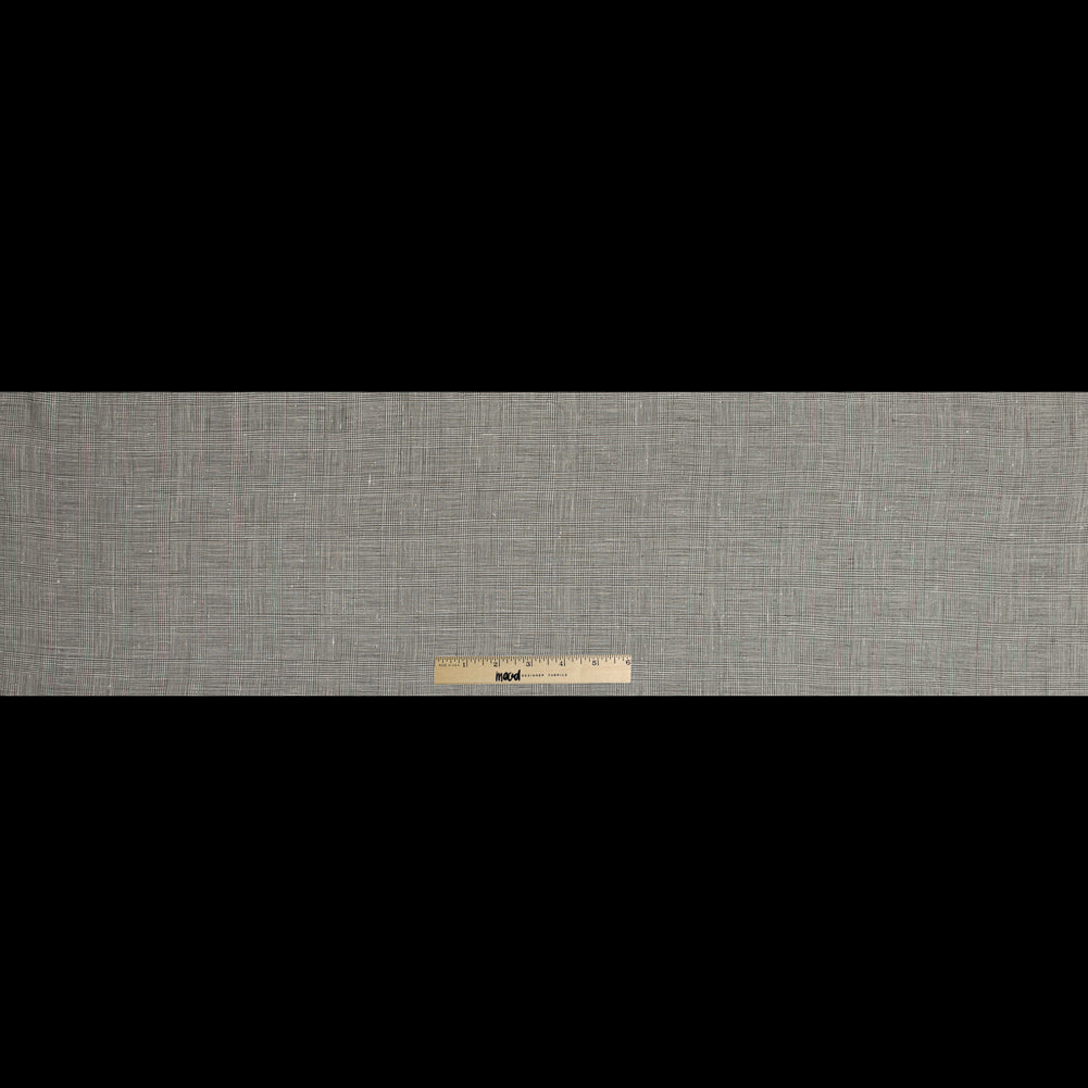 Taupe Glen Plaid Linen Woven Full