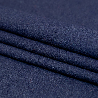 Boiled Wool Coating Fabric - Navy - Ketil Collection Detail