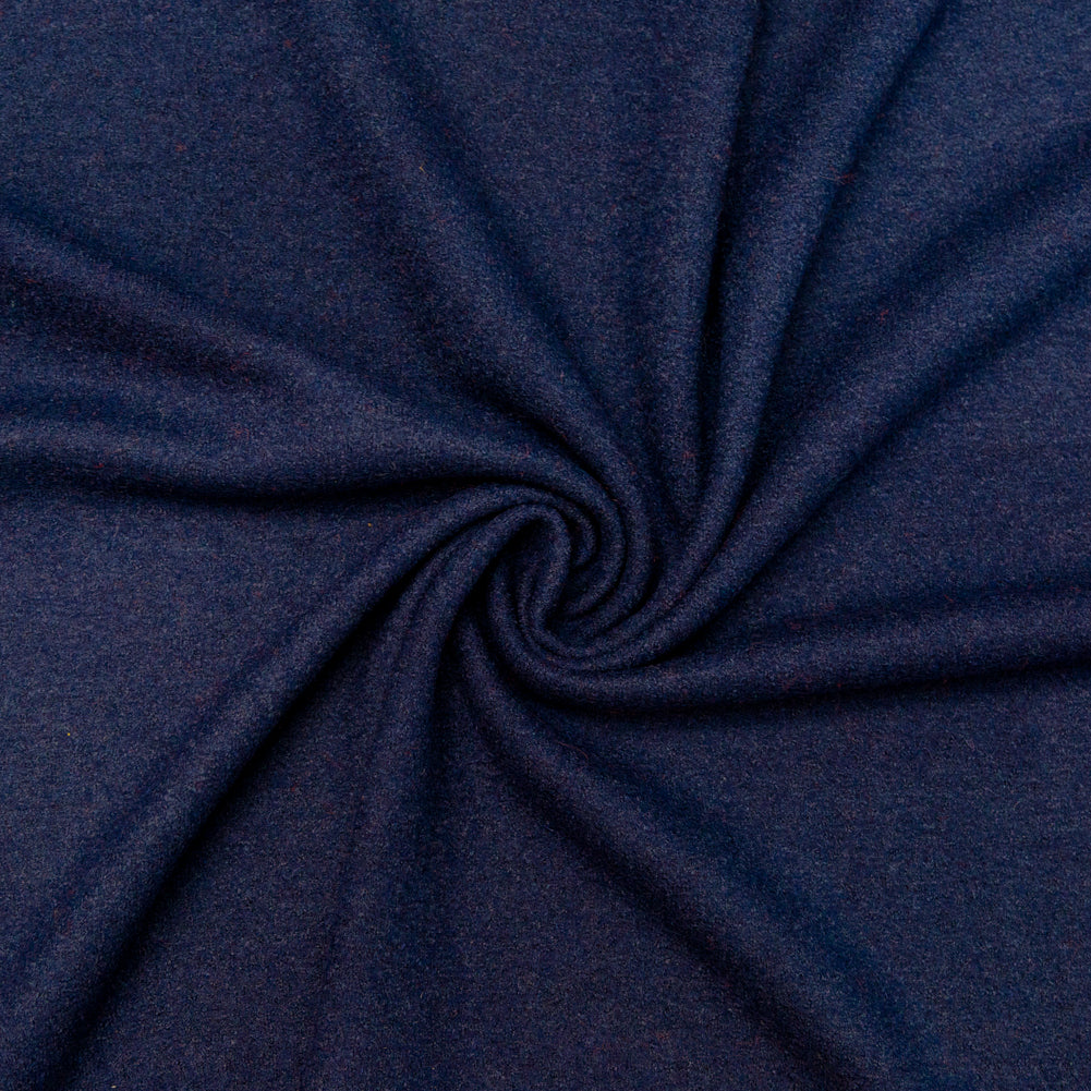 Boiled Wool Coating Fabric - Navy - Ketil Collection