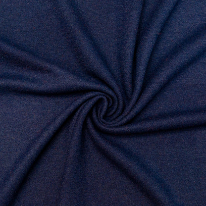 Boiled Wool Coating Fabric - Navy - Ketil Collection