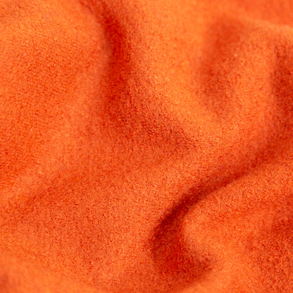 Boiled Wool Coating Fabric - Burnt Orange - Ketil Collection Full