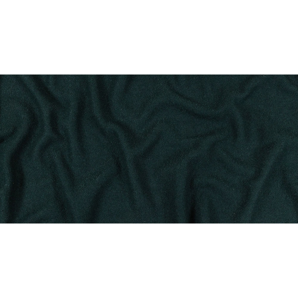 Boiled Wool Coating Fabric - Forest Green - Ketil Collection Drape