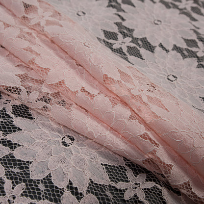 Corded Lace - Chintz Rose Floral Detail