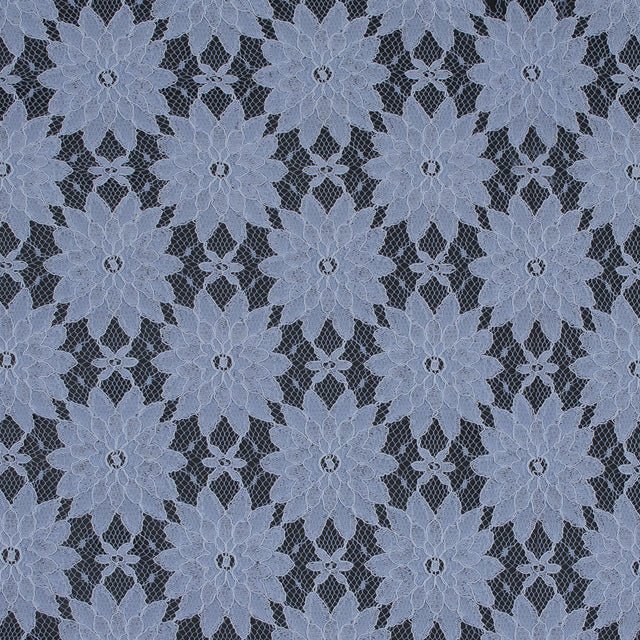Corded Lace - Periwinkle Floral