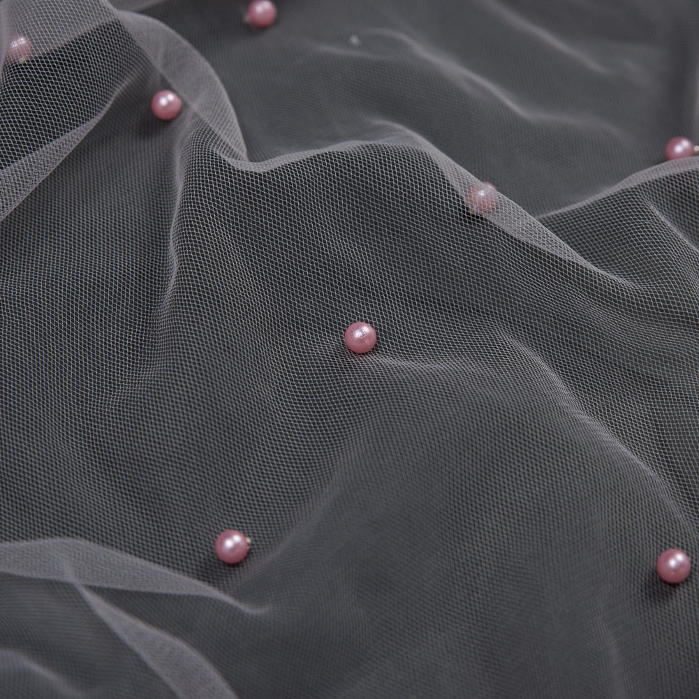 Beaded Tulle - Orchid Pink - Sylvie Collection Full
