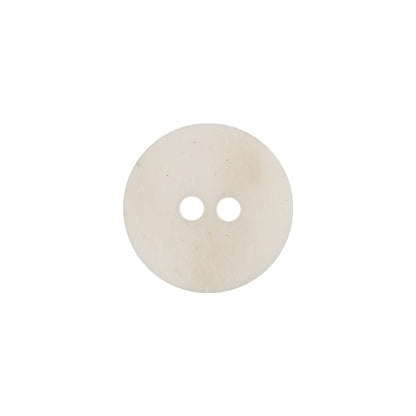 Bone White Etched Horn Coat Button - 25L/16mm Detail
