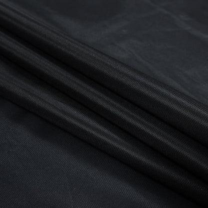 Black Knit Fusible Interlining Folded