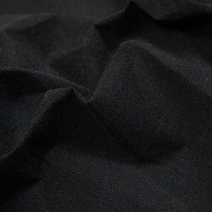 Stiff Black Woven Fusible Interlining Detail
